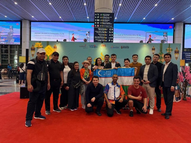 Oʻzbekistonlik 31 nafar yosh olimlar ilmiy stajirovka oʻtash uchun Malayziyaga yetib borishdi