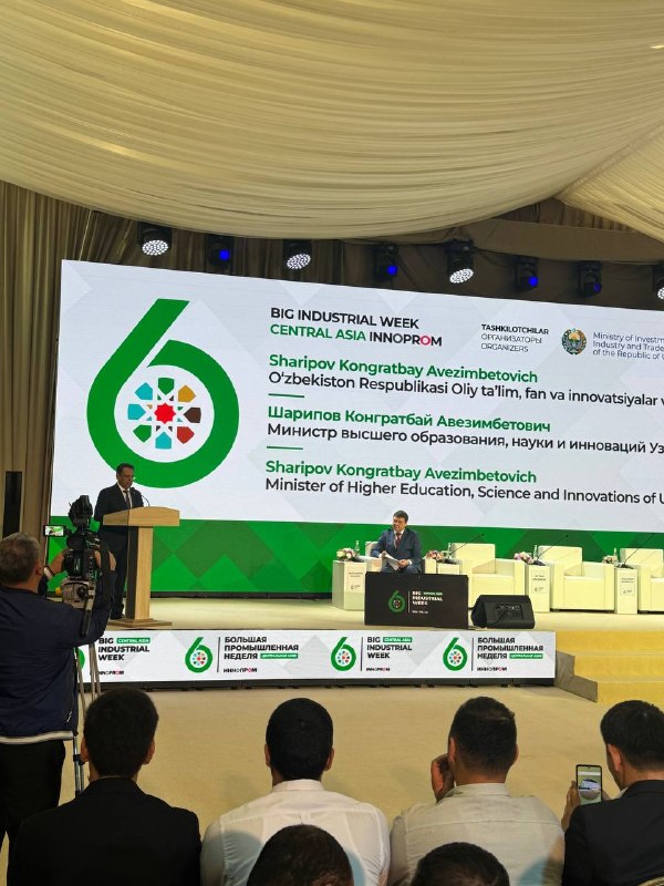 Ayni damda “Central Asian Expo Uzbekistan” xalqaro koʻrgazma markazida “Innoprom. Markaziy Osiyo” doirasida…