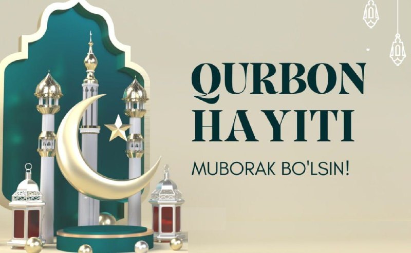QURBON HAYITI MUBORAK BOʻLSIN!⚡