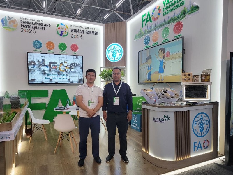 Samarkandda Eco Expo Central Asia 2026 xalqaro ekologik koʻrgazmasi oʻtkazilmoqda