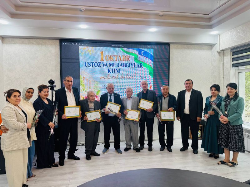 Ustozga ehtirom — yuksak qadriyat
